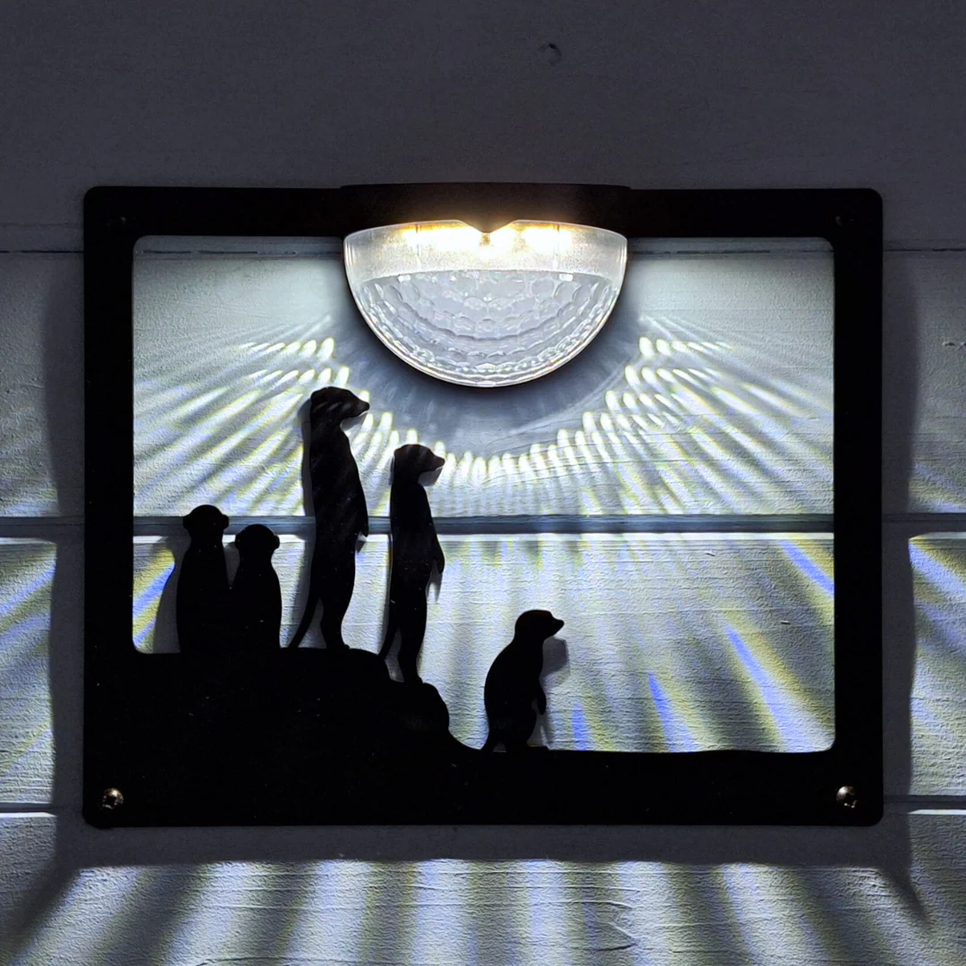 Meerkat Solar Light Wall Plaque - Image 4
