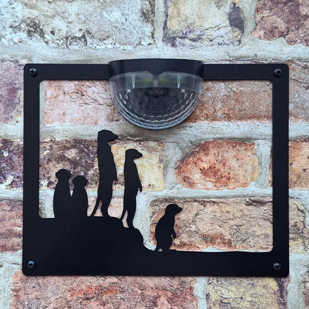 Meerkat Solar Light Wall Plaque - Image 8