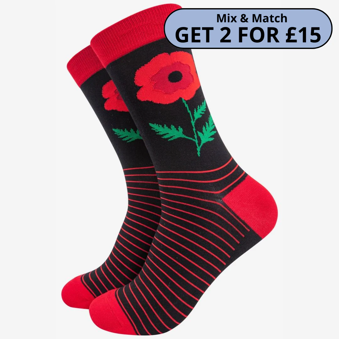 Men's Poppy Bamboo Socks
