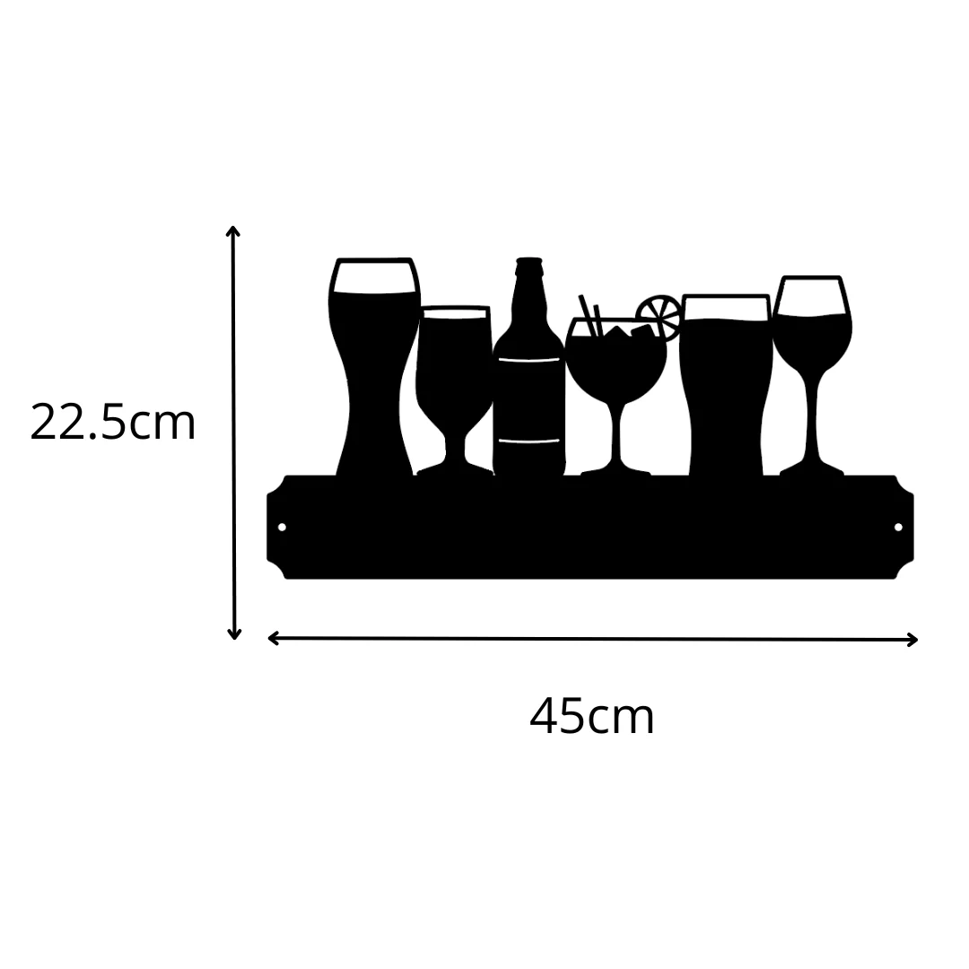Metal Drinks Sign (You Can Personalise Me!) - Image 6