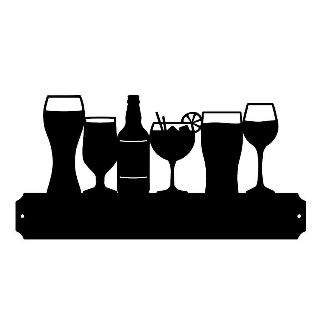 Metal Drinks Sign (You Can Personalise Me!) - Image 7