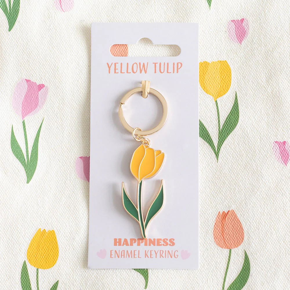 Tulip Keyring (3 colours to choose from) - Image 2