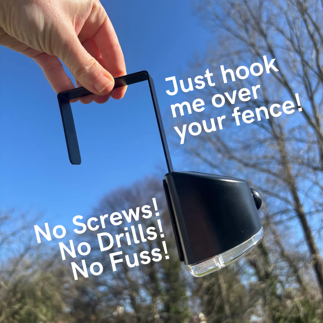Motion-Sensor Hook Over Fence Lights (Exclusive to Flory’s) – No Drilling, No Wiring! - Image 13