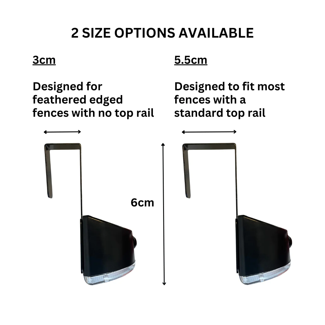 Motion-Sensor Hook Over Fence Lights (Exclusive to Flory’s) – No Drilling, No Wiring! - Image 7