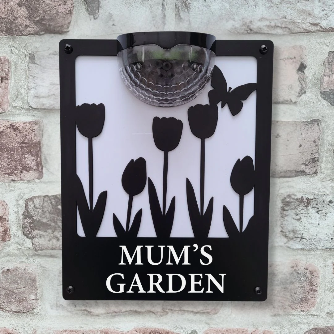 Mum's Garden Solar Light Wall Plaque - Image 6
