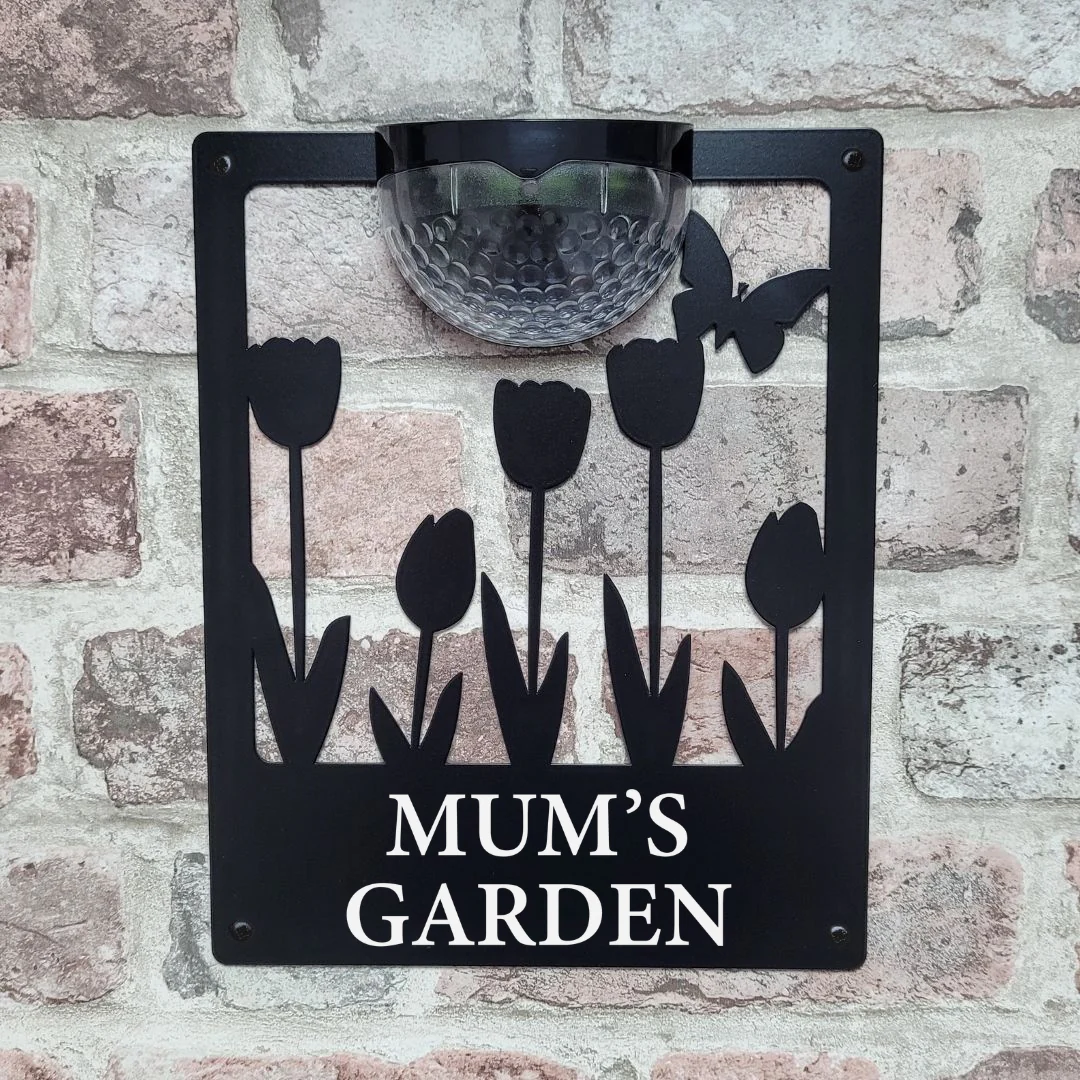 Mum's Garden Solar Light Wall Plaque - Image 7