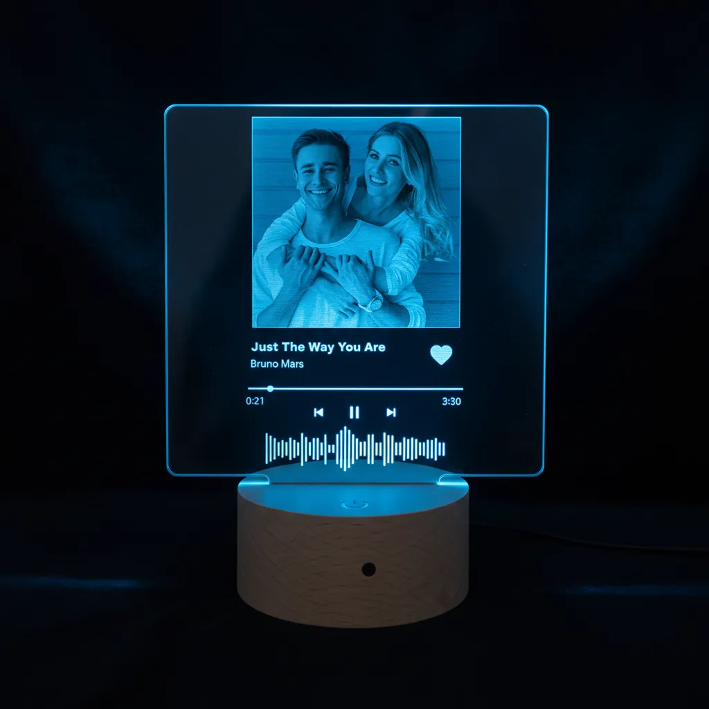 Music Player Style LED Night Light (You Can Personalise Me!) - Image 10