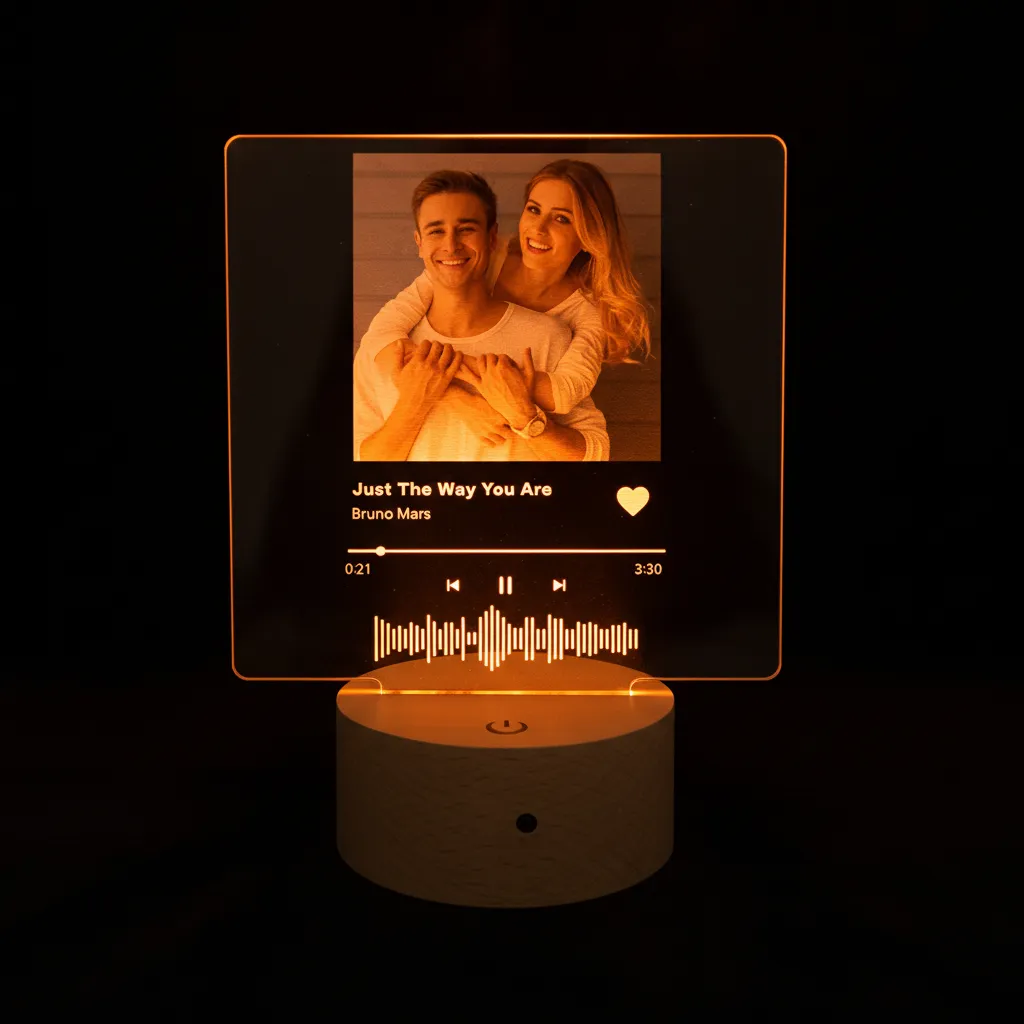 Music Player Style LED Night Light (You Can Personalise Me!) - Image 12