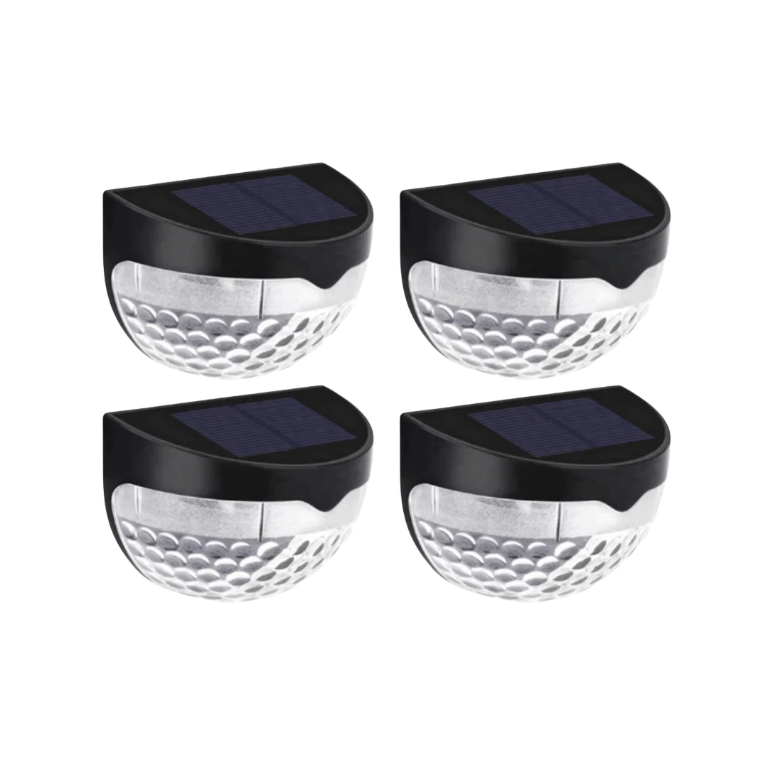 Pack of 4 Solar Fence Lights