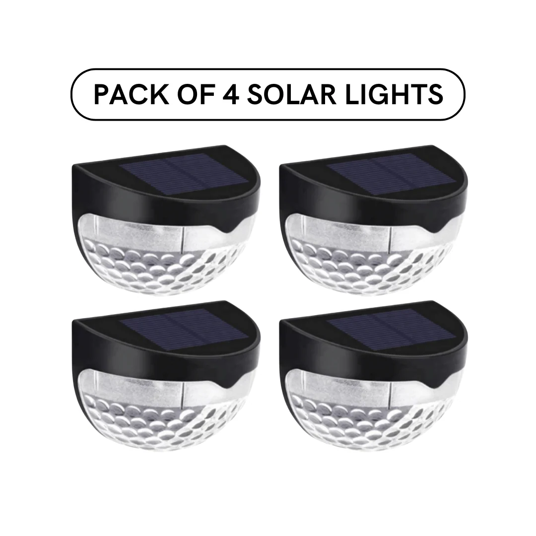 Pack of 4 Solar Fence Lights - Image 8
