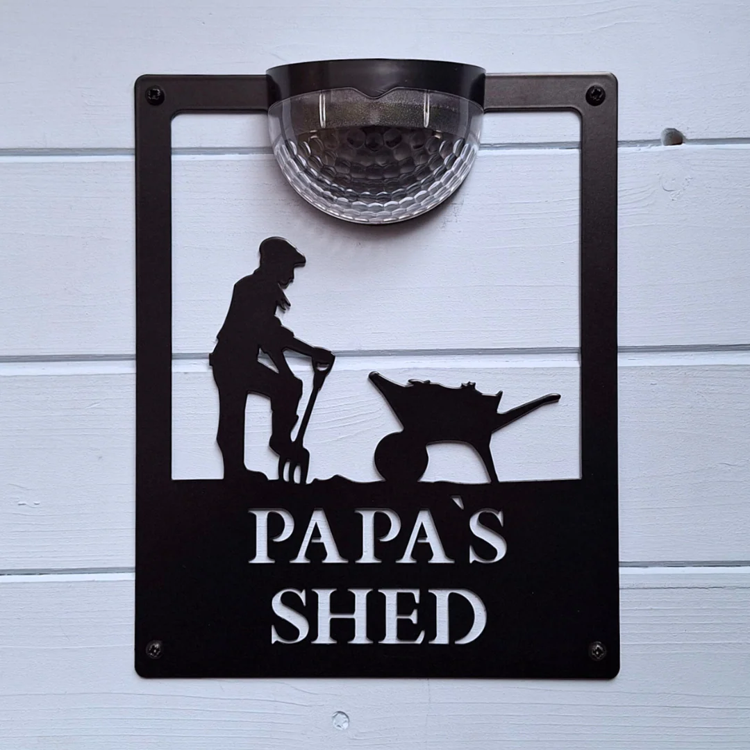Papa's Shed Solar Powered Light - Image 10
