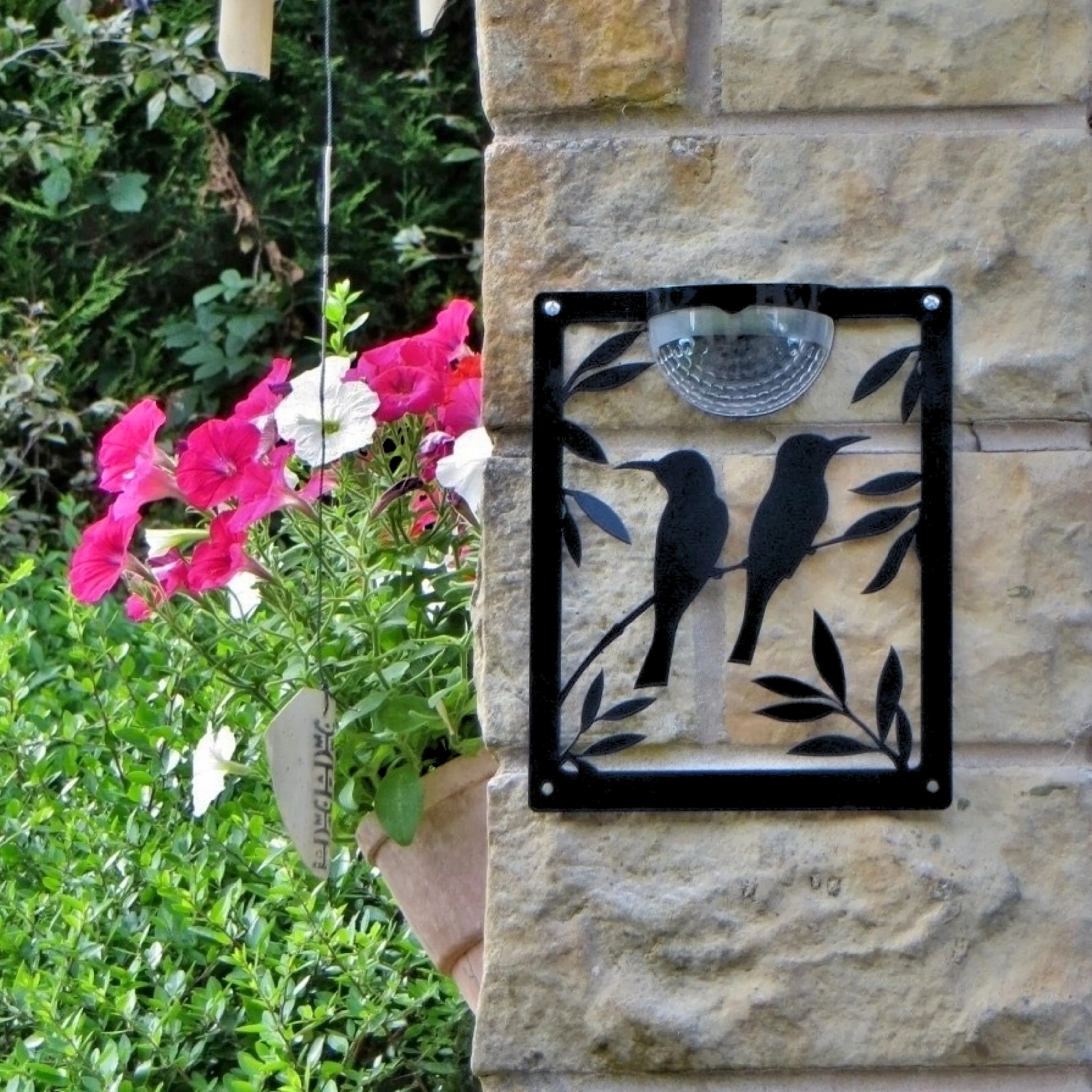 Two Birds Solar Light Wall Plaque - Image 7