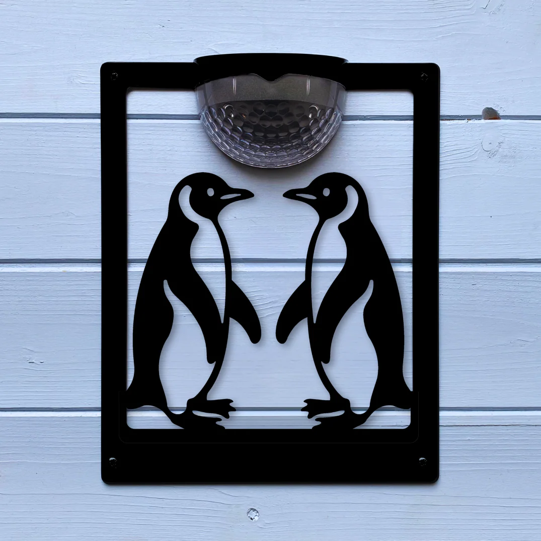 Penguin Partners Solar Light Wall Plaque (You Can Personalise Me!) - Image 5