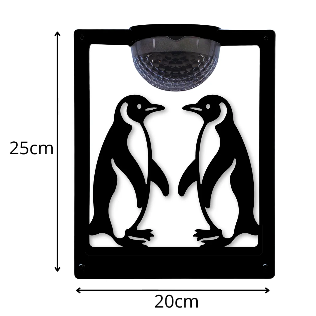 Penguin Partners Solar Light Wall Plaque (You Can Personalise Me!) - Image 7
