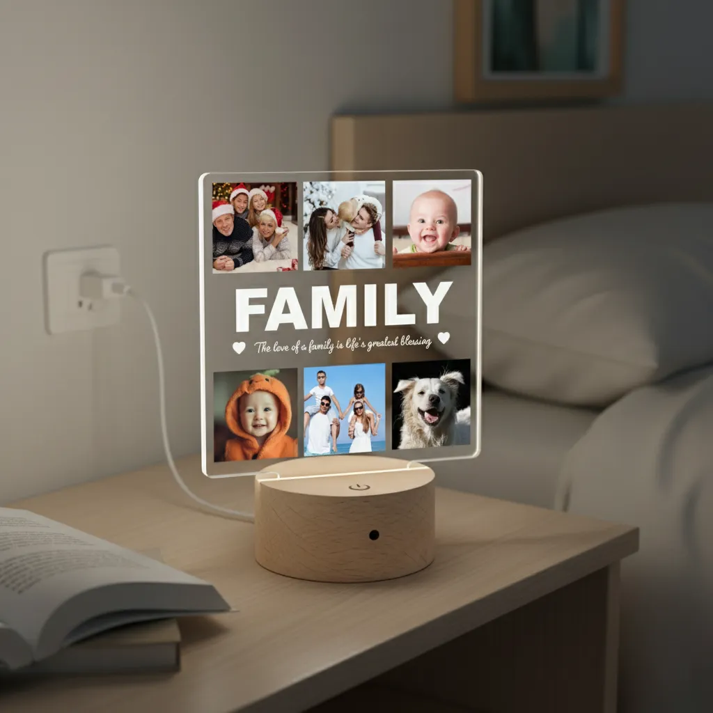 Photo Grid LED Night Light (You Can Personalise Me!) - Image 10