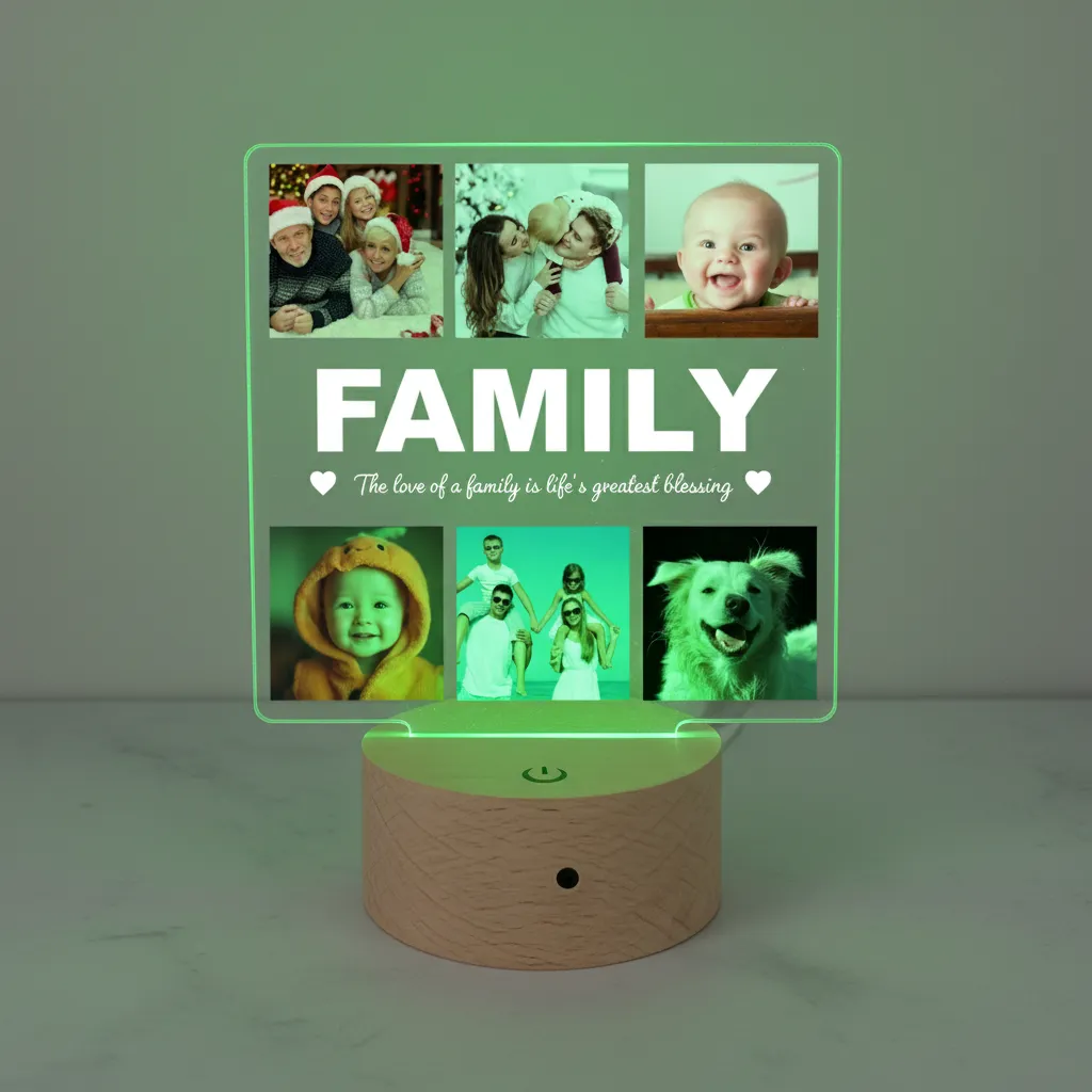 Photo Grid LED Night Light (You Can Personalise Me!) - Image 11
