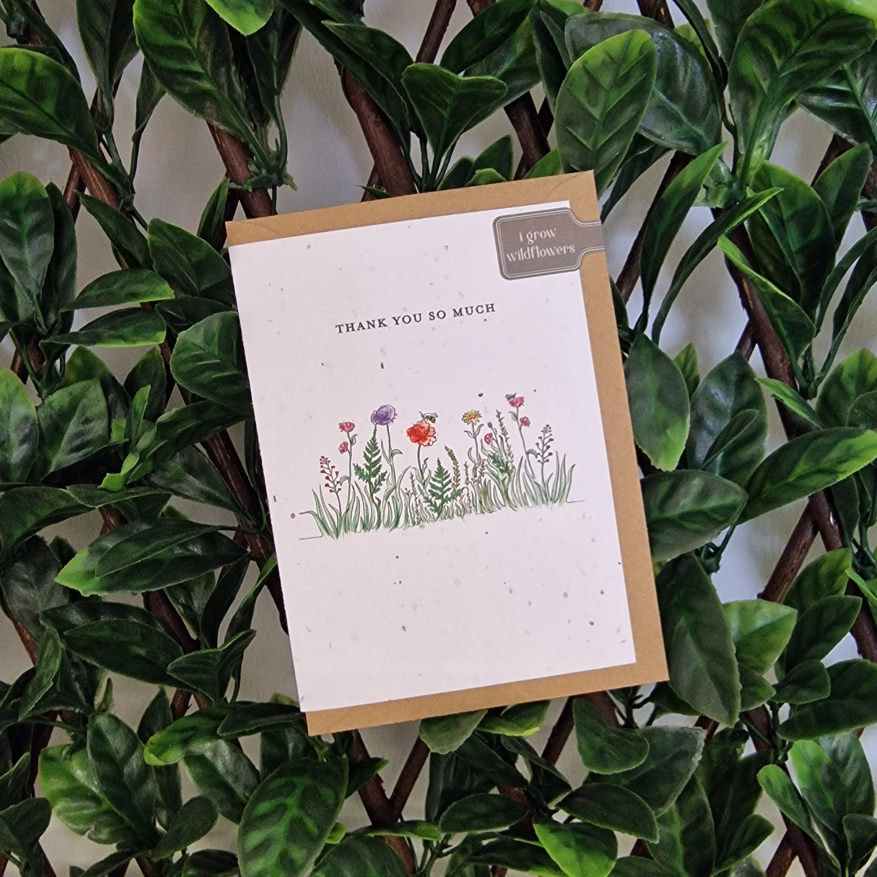 Plantable Thank You Seeded Card - Image 2