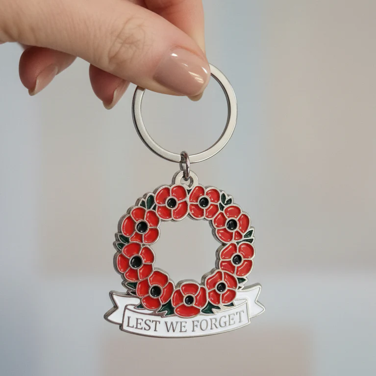 Poppy Wreath Keyring - Image 8