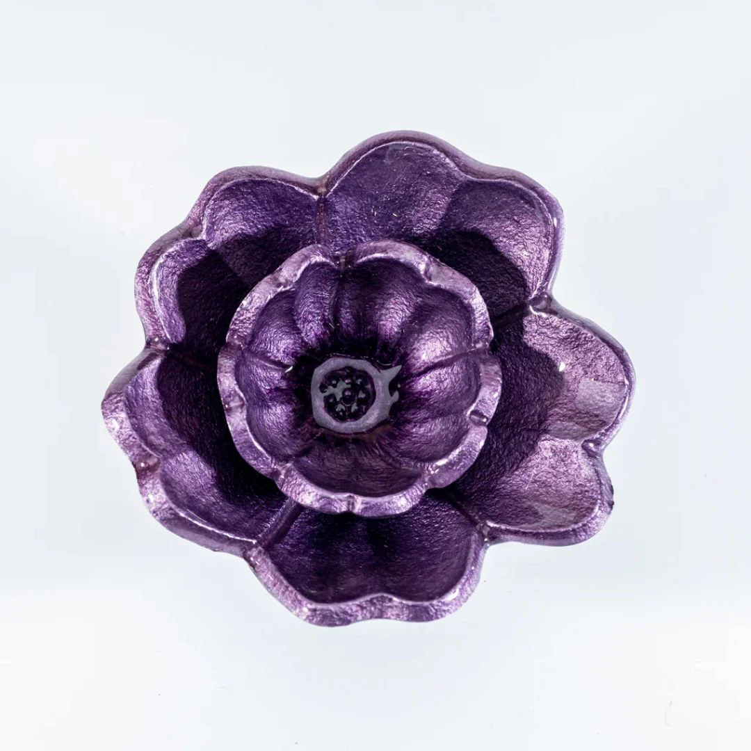 Purple Poppy Pot Stake - Image 2