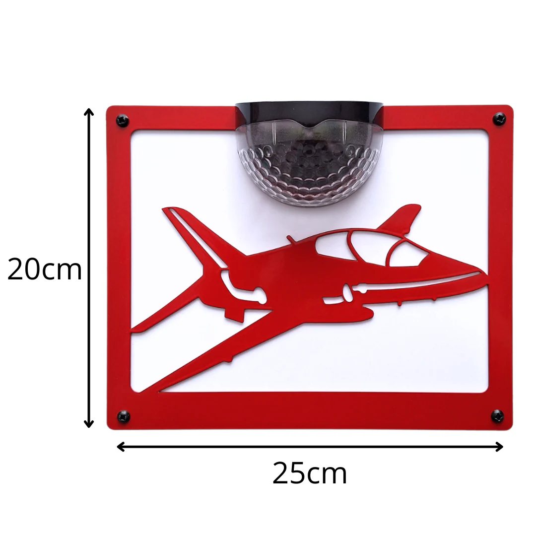 Red Hawk T1 Solar Light Wall Plaque - Image 8