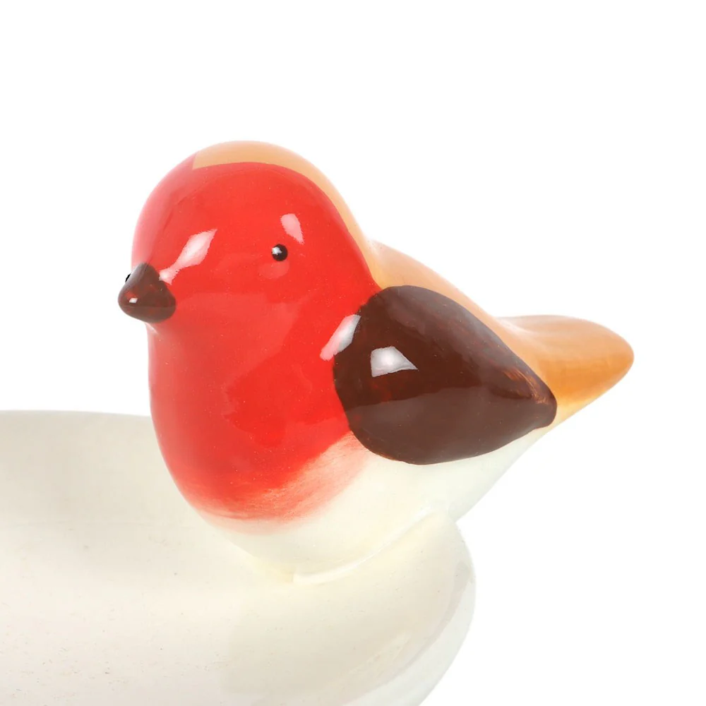 Robin Bird Bath Trinket Dish - Image 3