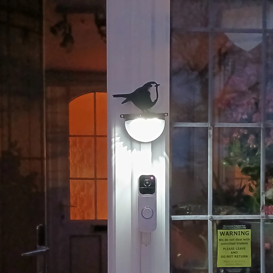 Robin Cut-Out Solar Powered LED Light - Image 11