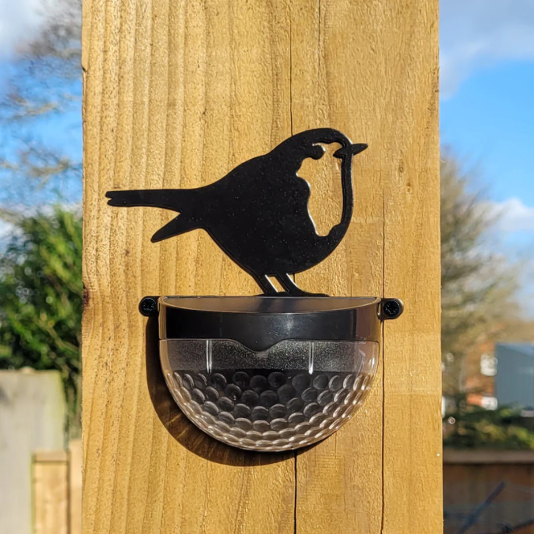 Robin Cut-Out Solar Powered LED Light - Image 12