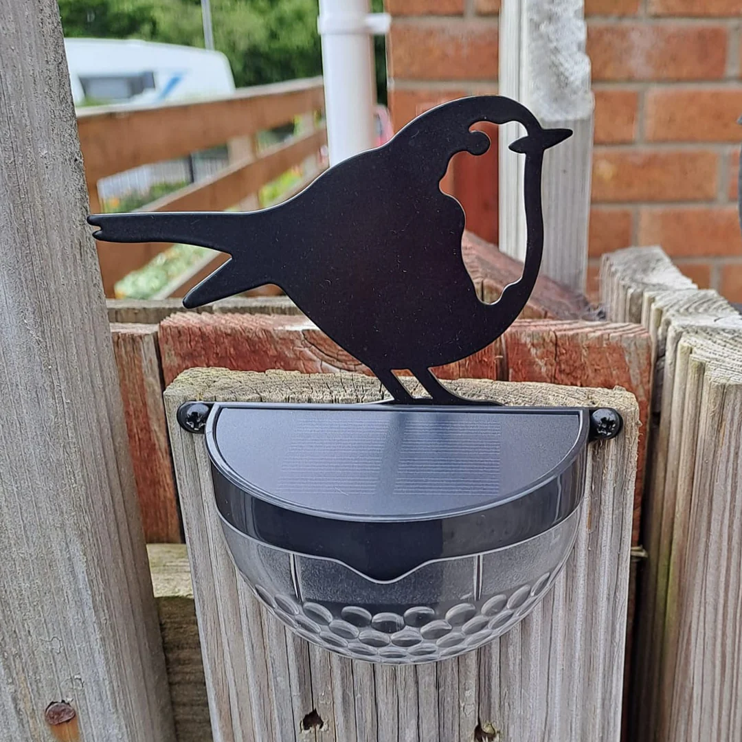 Robin Cut-Out Solar Powered LED Light - Image 4
