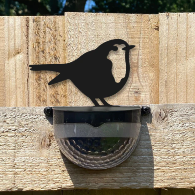 Robin Cut-Out Solar Powered LED Light - Image 5