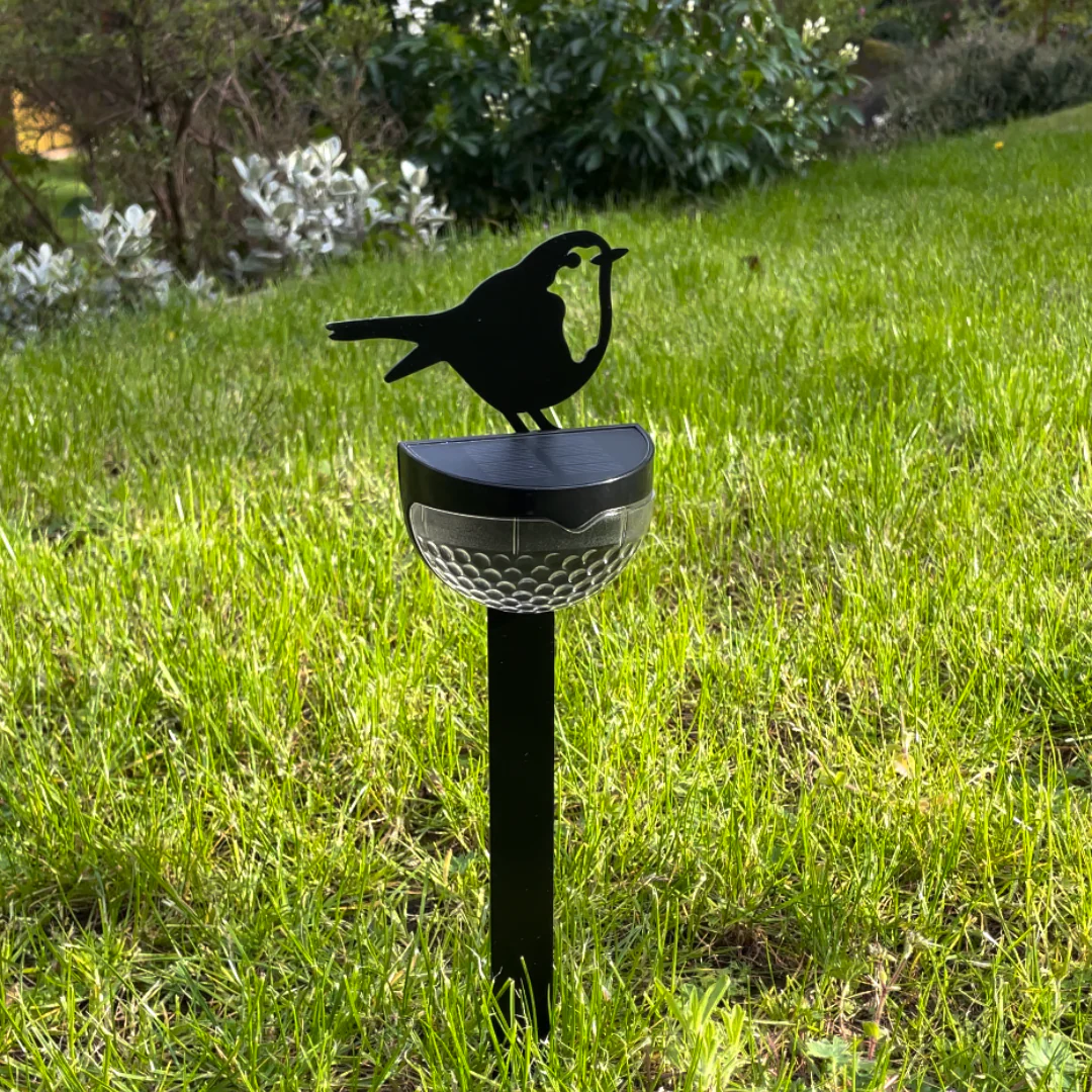 NEW! Robin Metal Solar Stake - Image 11