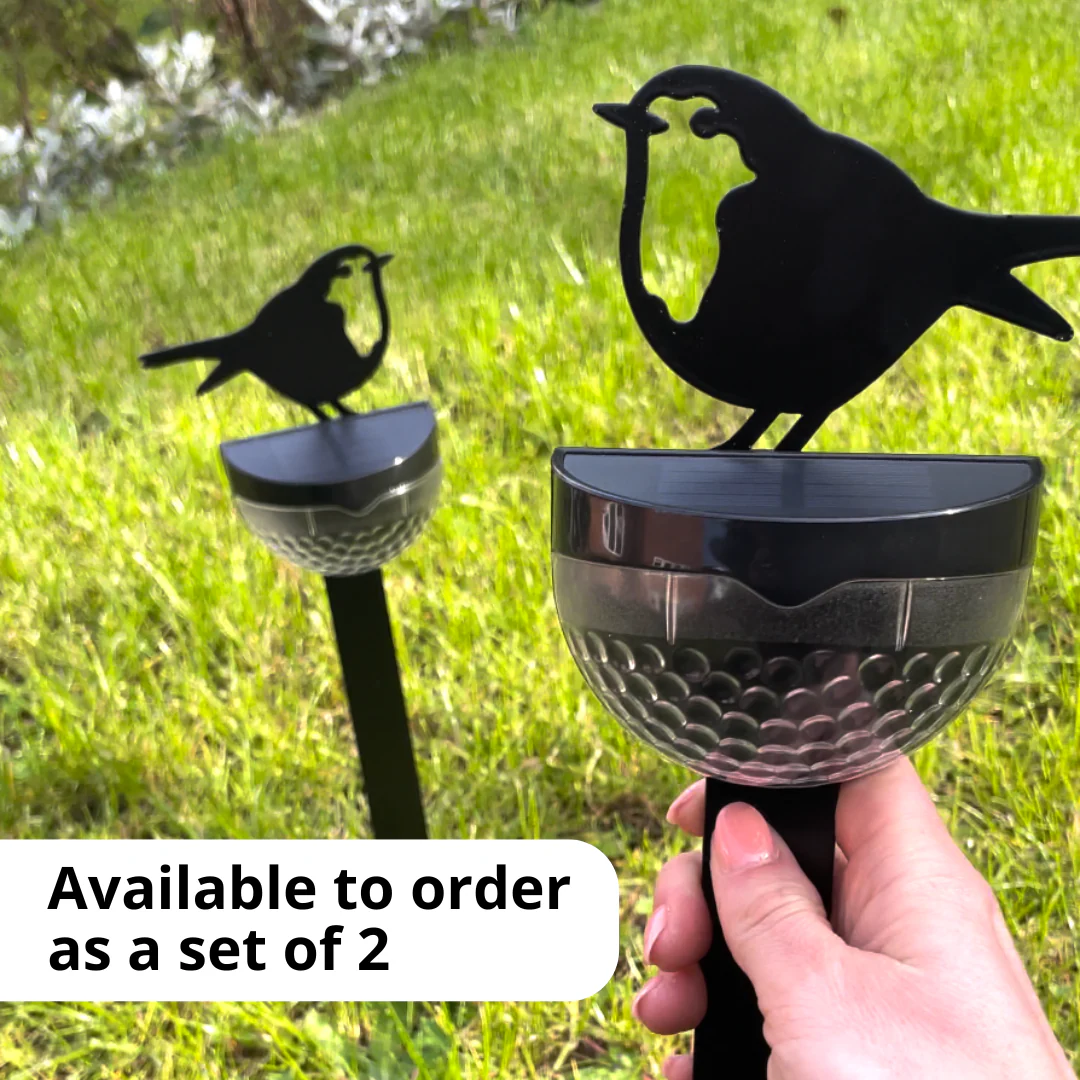 NEW! Robin Metal Solar Stake - Image 4