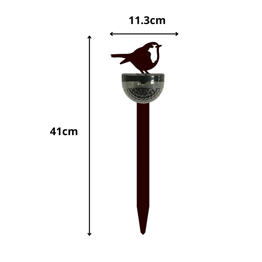 NEW! Robin Metal Solar Stake - Image 7