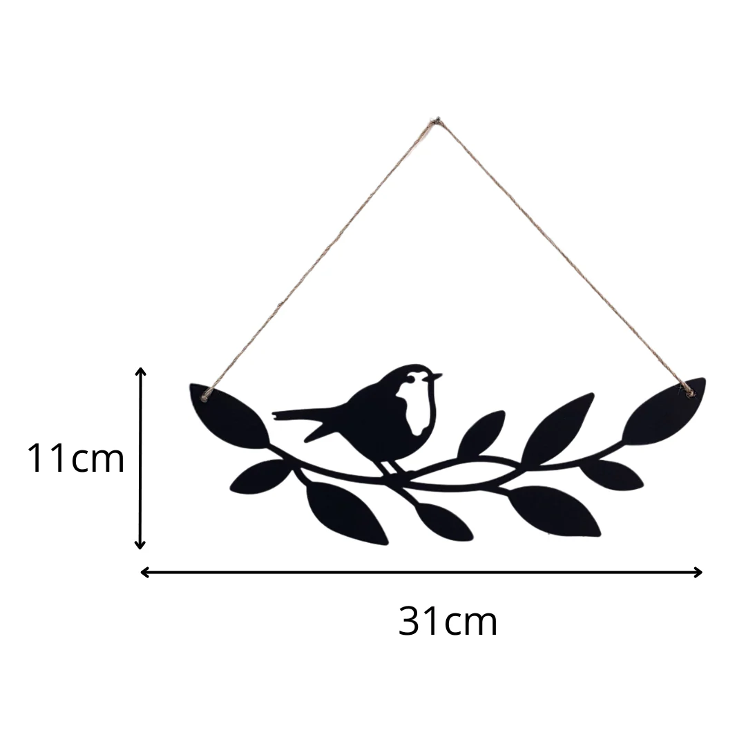 Robin On A Branch Hanging Sign - Image 6