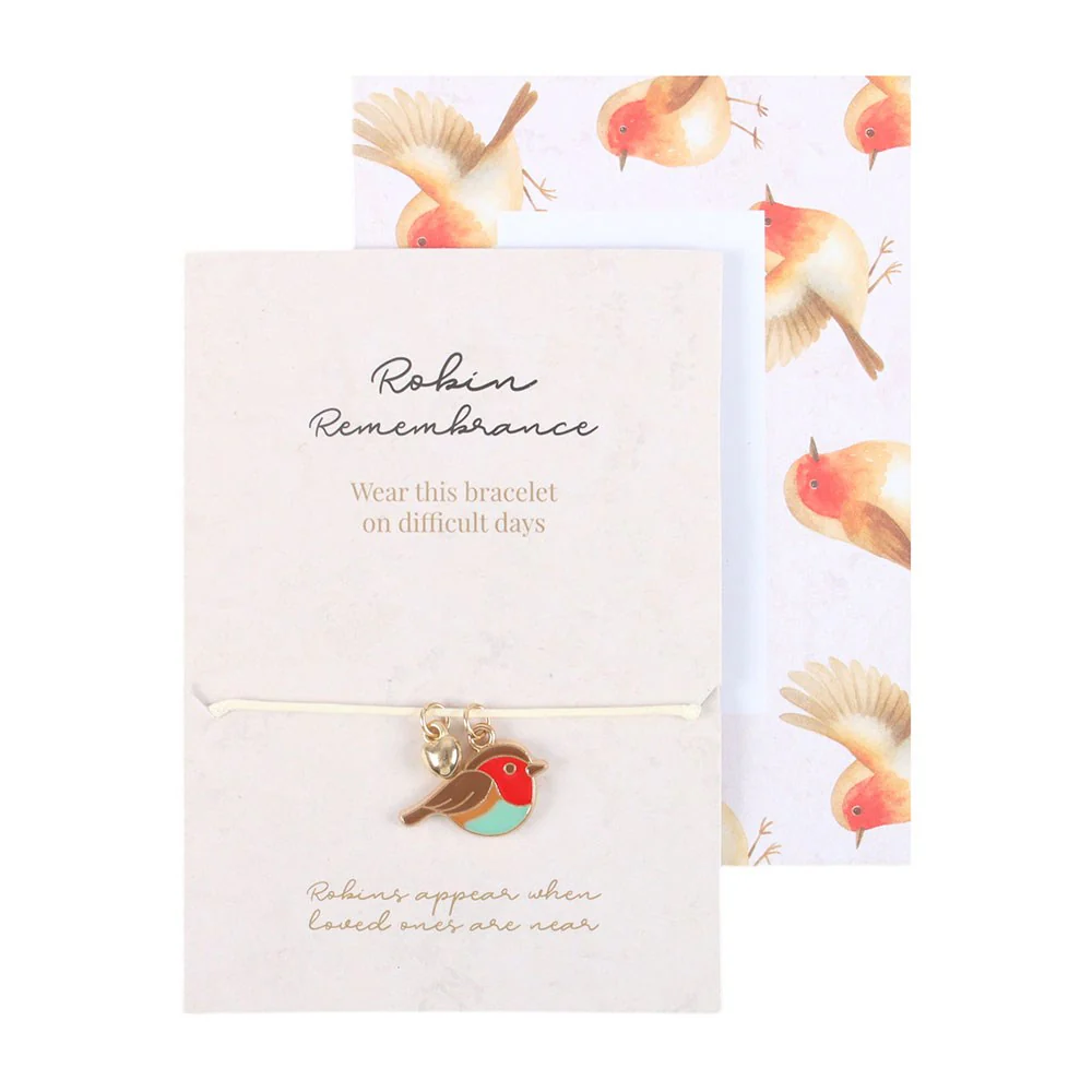 Robin Remembrance Charm Bracelet - Image 2
