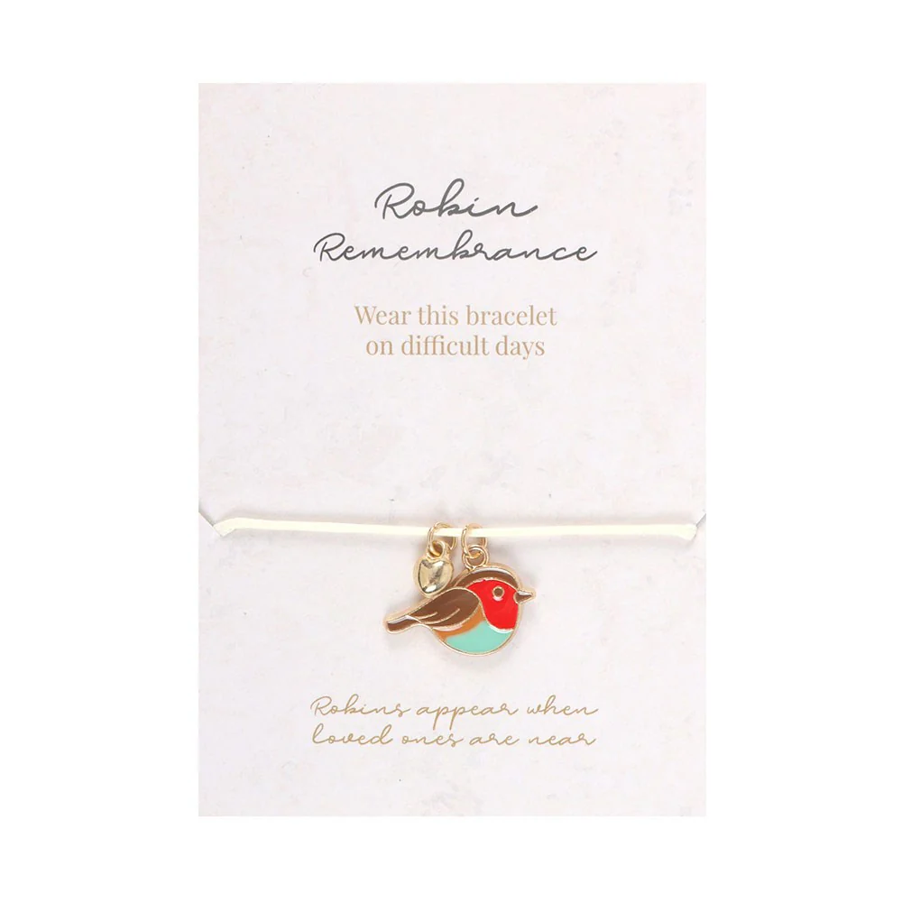 Robin Remembrance Charm Bracelet - Image 3