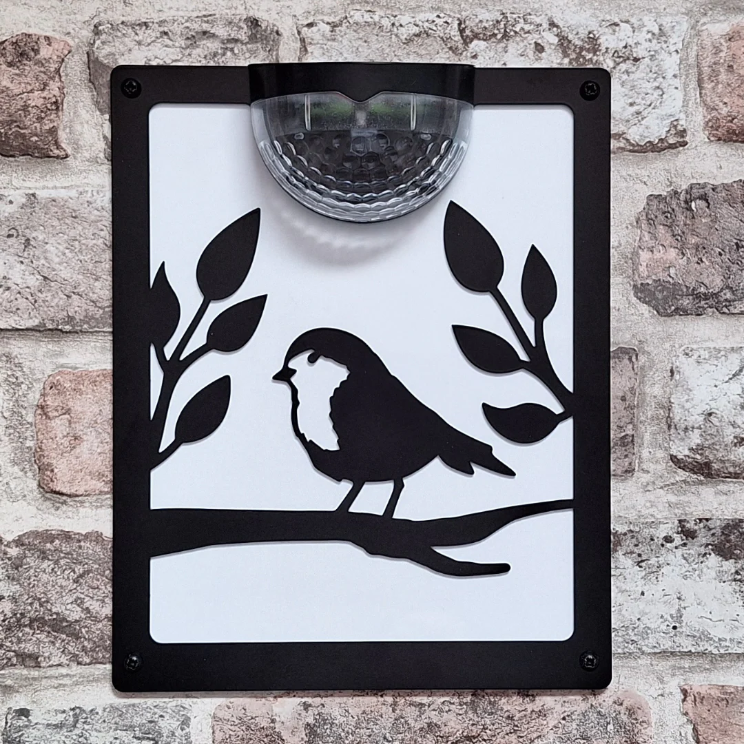 Robin Solar Light Wall Plaque- Left Facing - Image 5