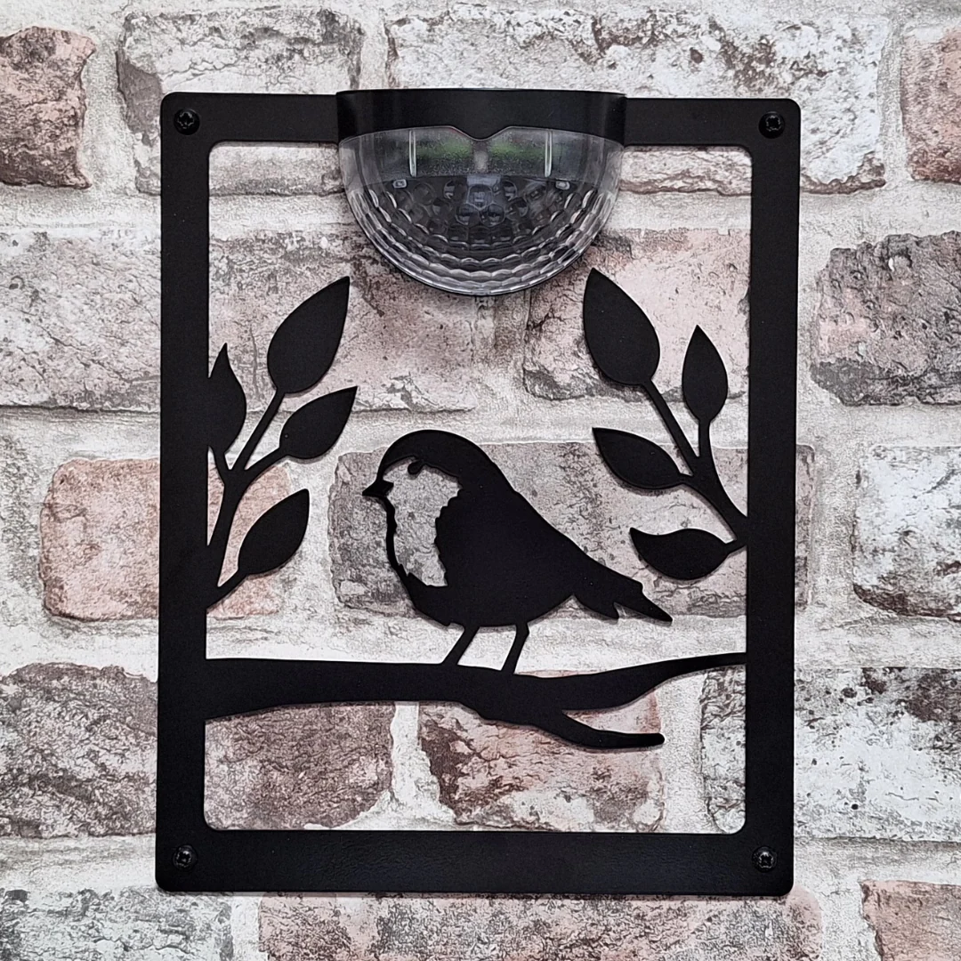 Robin Solar Light Wall Plaque- Left Facing - Image 6