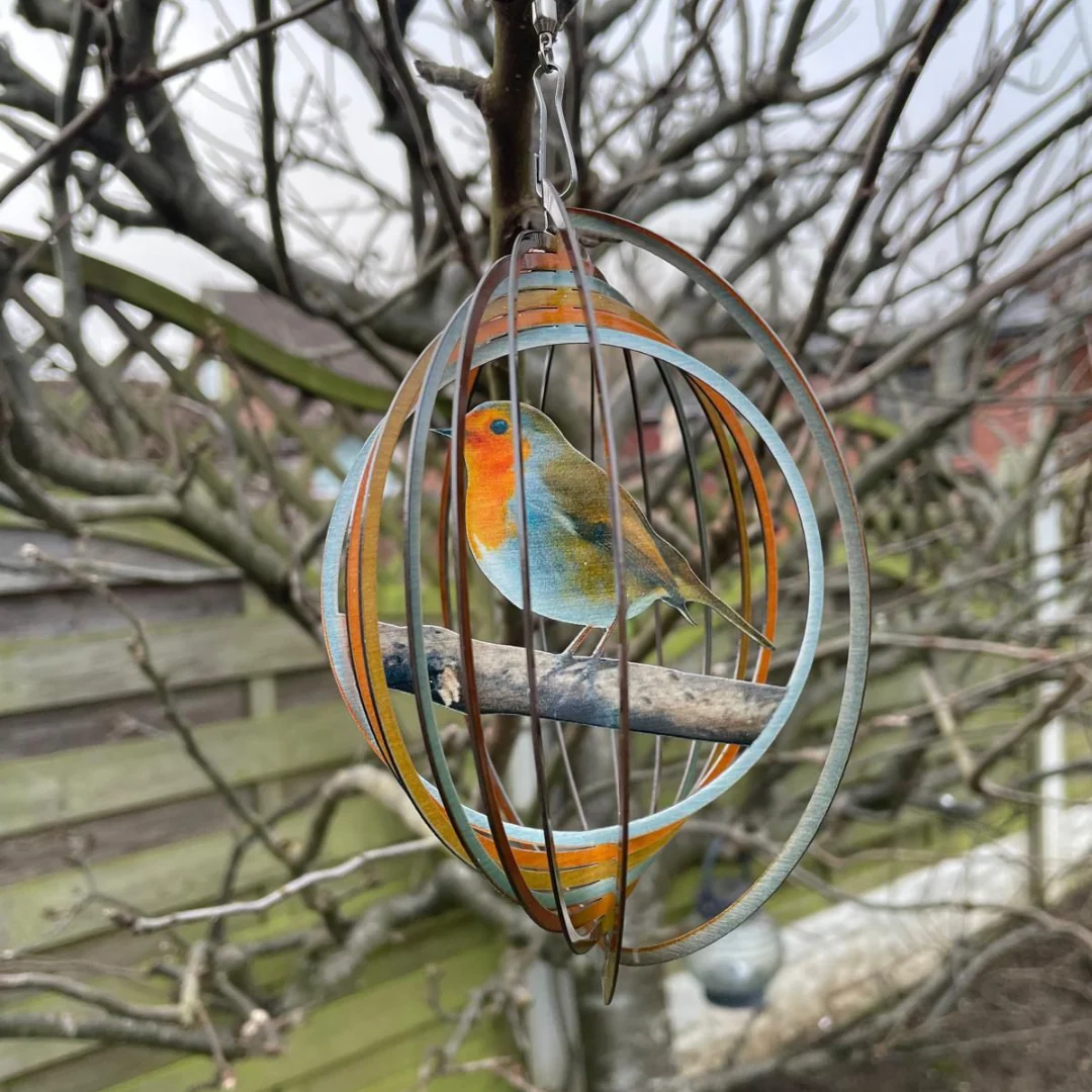 Robin Wind Spinner (Small or Large) - Image 4