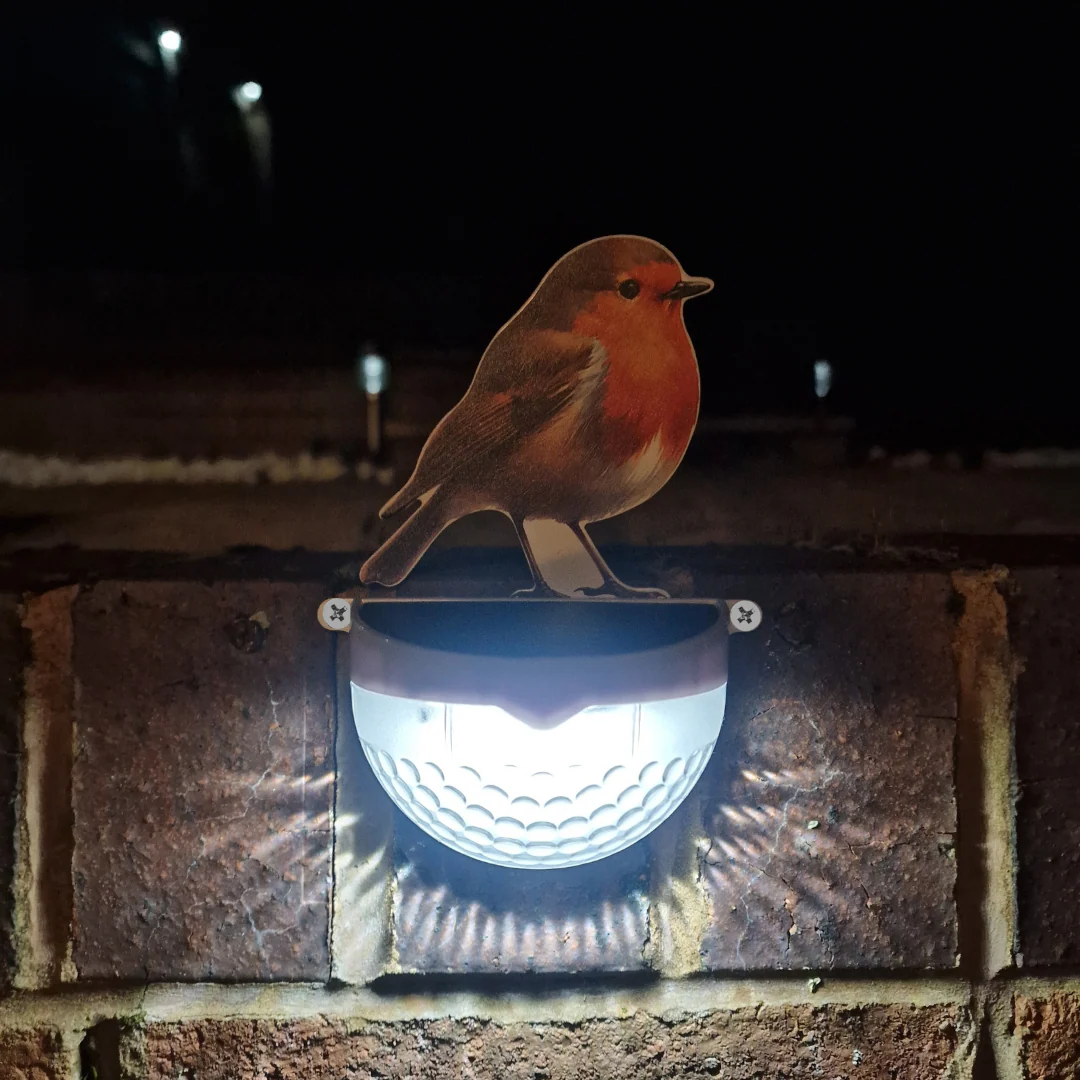 Real Robin Solar Powered LED Light - Image 3