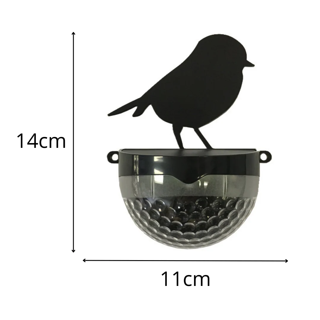Set of 2 Robin Solar Powered LED Lights - Image 6