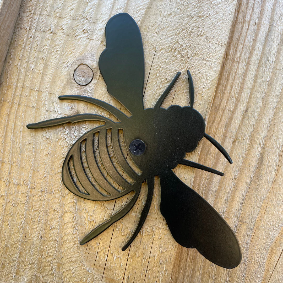 Set of 3 Bees Wall Art - Image 3
