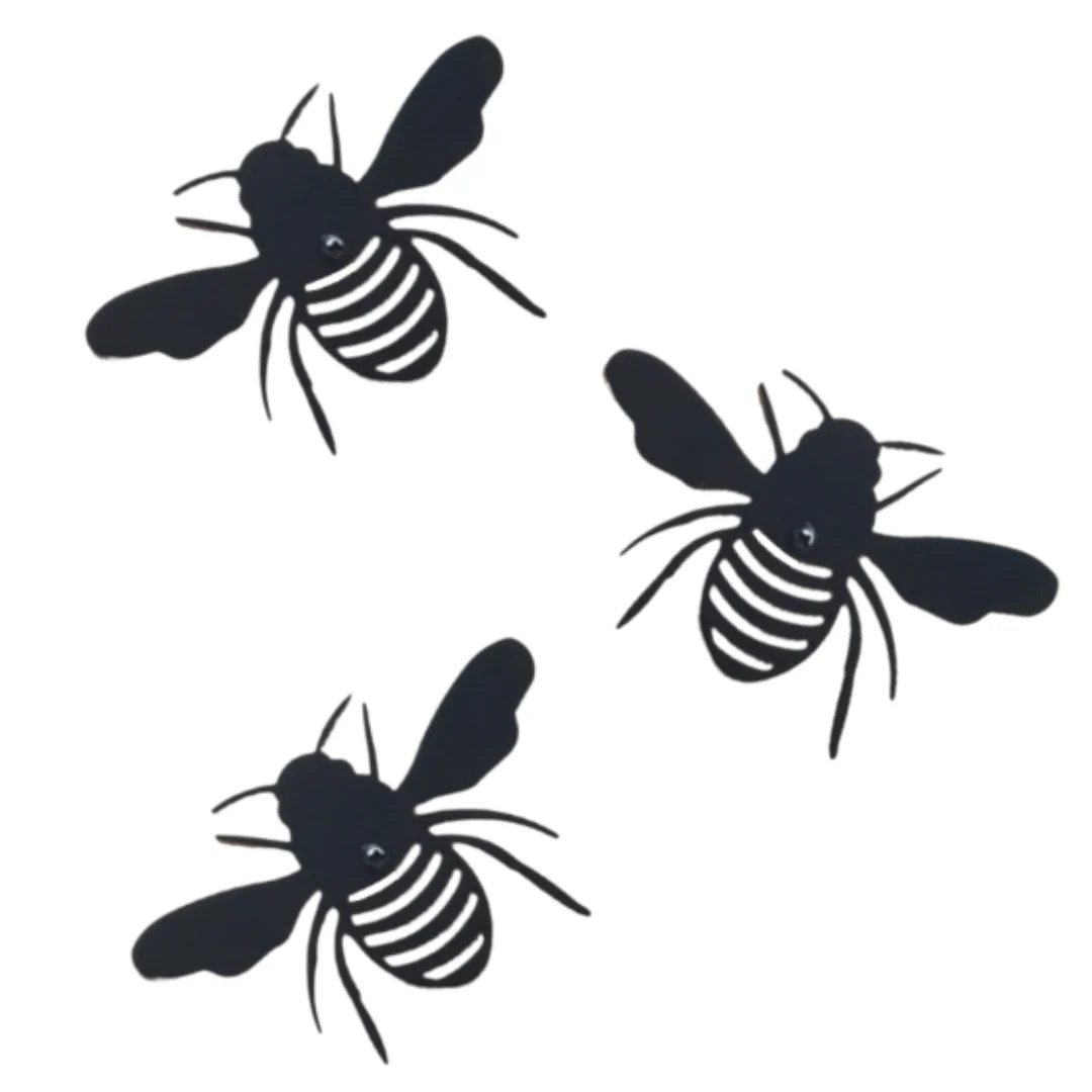 Set of 3 Bees Wall Art - Image 5