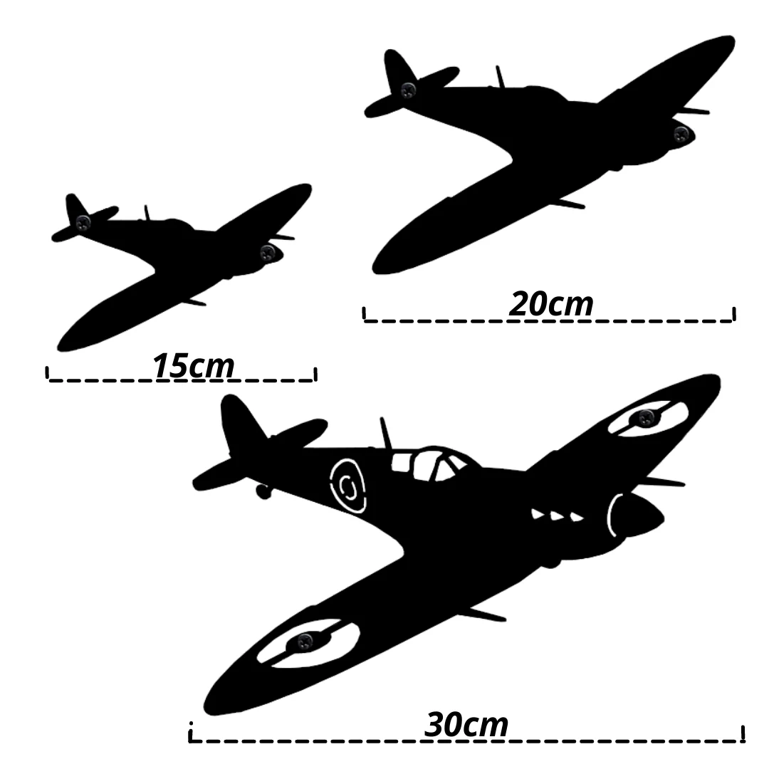 Set of 3 Spitfires - Wall Art - Image 10