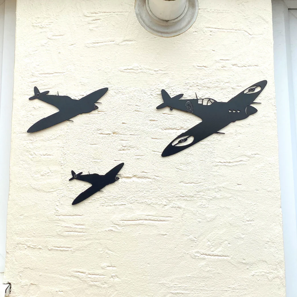 Set of 3 Spitfires - Wall Art - Image 4