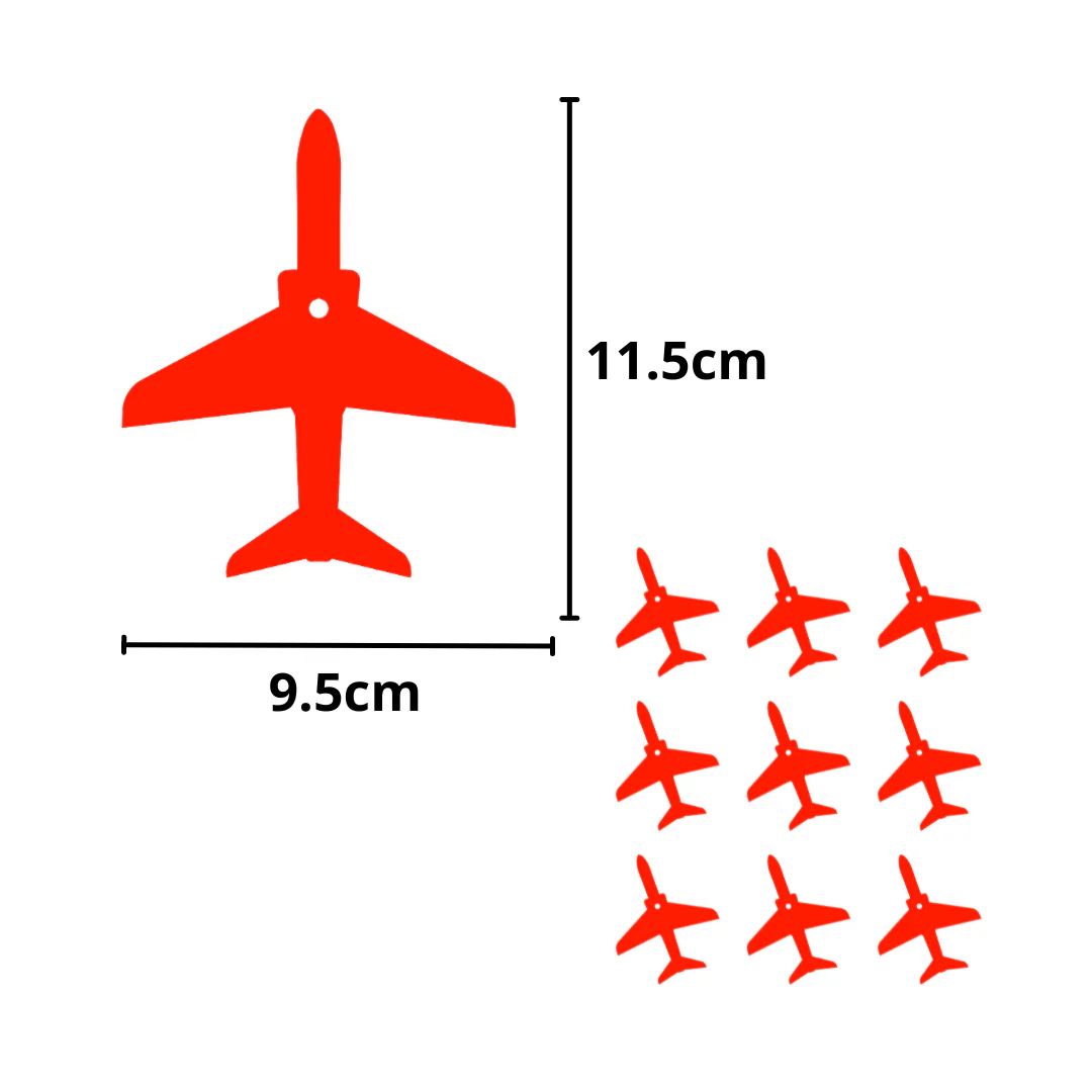 Set of 9 Red Hawk T1 - Wall Art - Image 3