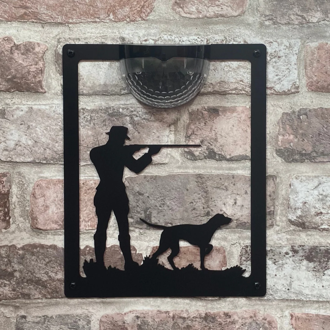 Shooter Solar Light Wall Plaque - Image 3