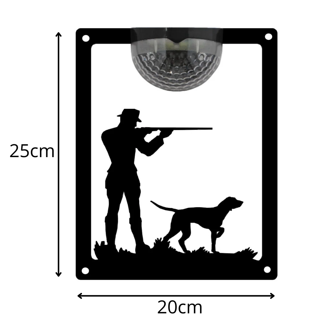 Shooter Solar Light Wall Plaque - Image 7