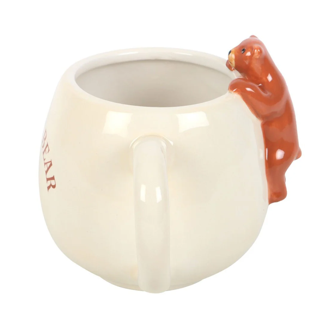 Sleepy Bear Rounded Mug - Image 3