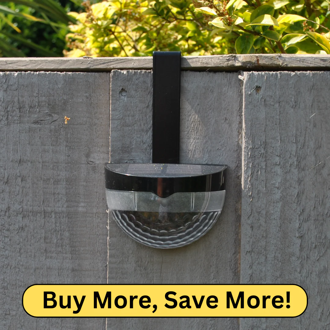Hook Over Fence Solar Lights – Standard (No Motion Sensor) - No Screws or Drills Required! - Image 2