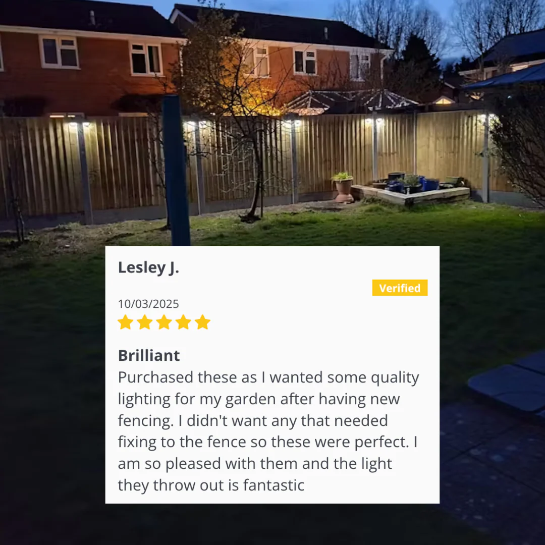 Hook Over Fence Solar Lights – Standard (No Motion Sensor) - No Screws or Drills Required! - Image 7